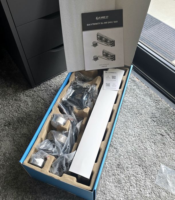 Watercooler CPU AIO Lian Li GA II Trinity SL-INF 360