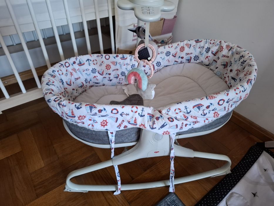 Leżaczek bujaczek kołyska krzesełko 3w1 TINY LOVE