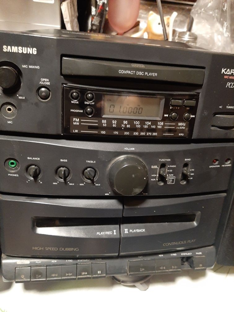 Mini wieża Samsung Karaoke PCD 740