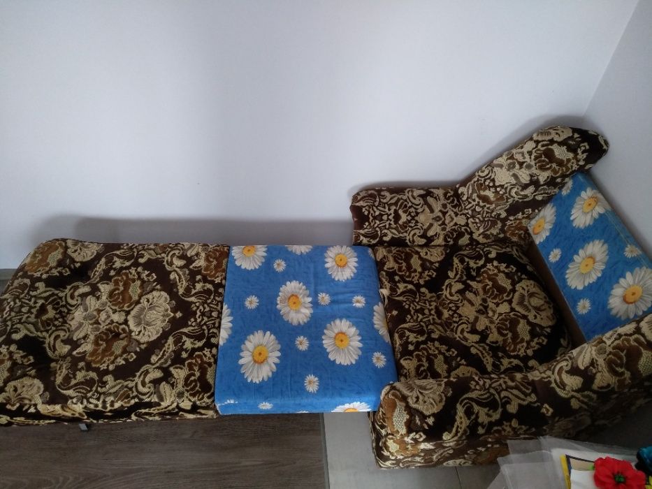 Раскладное кресло большое, полноценное спальное место