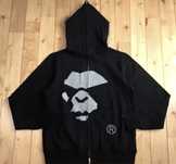 Bape zip hoodie