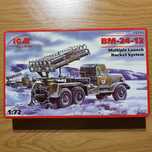 ICM 72591 1:72 BM-24-12 Multiple Launch Rocket System, NOWY