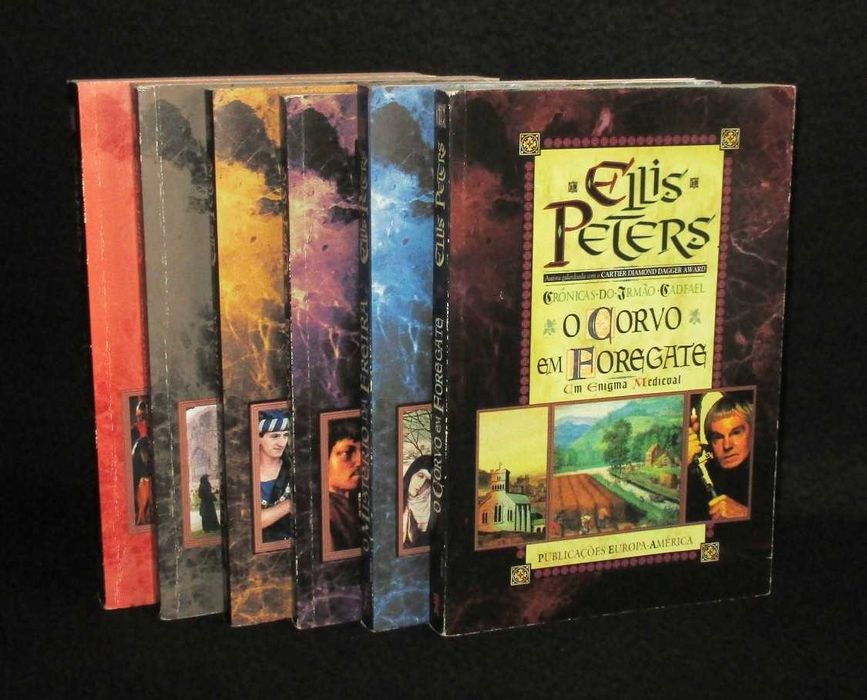 Livros Crónicas do Irmão Cadfael Ellis Peters