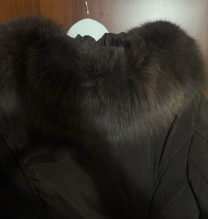 Пальто пуховик хл