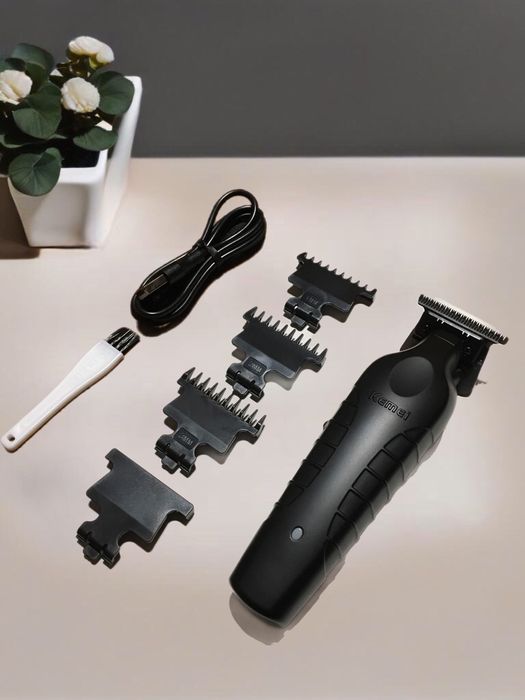 Тример для бороди та вусів Kemei KM-2299  Професійний Преміум Якість.