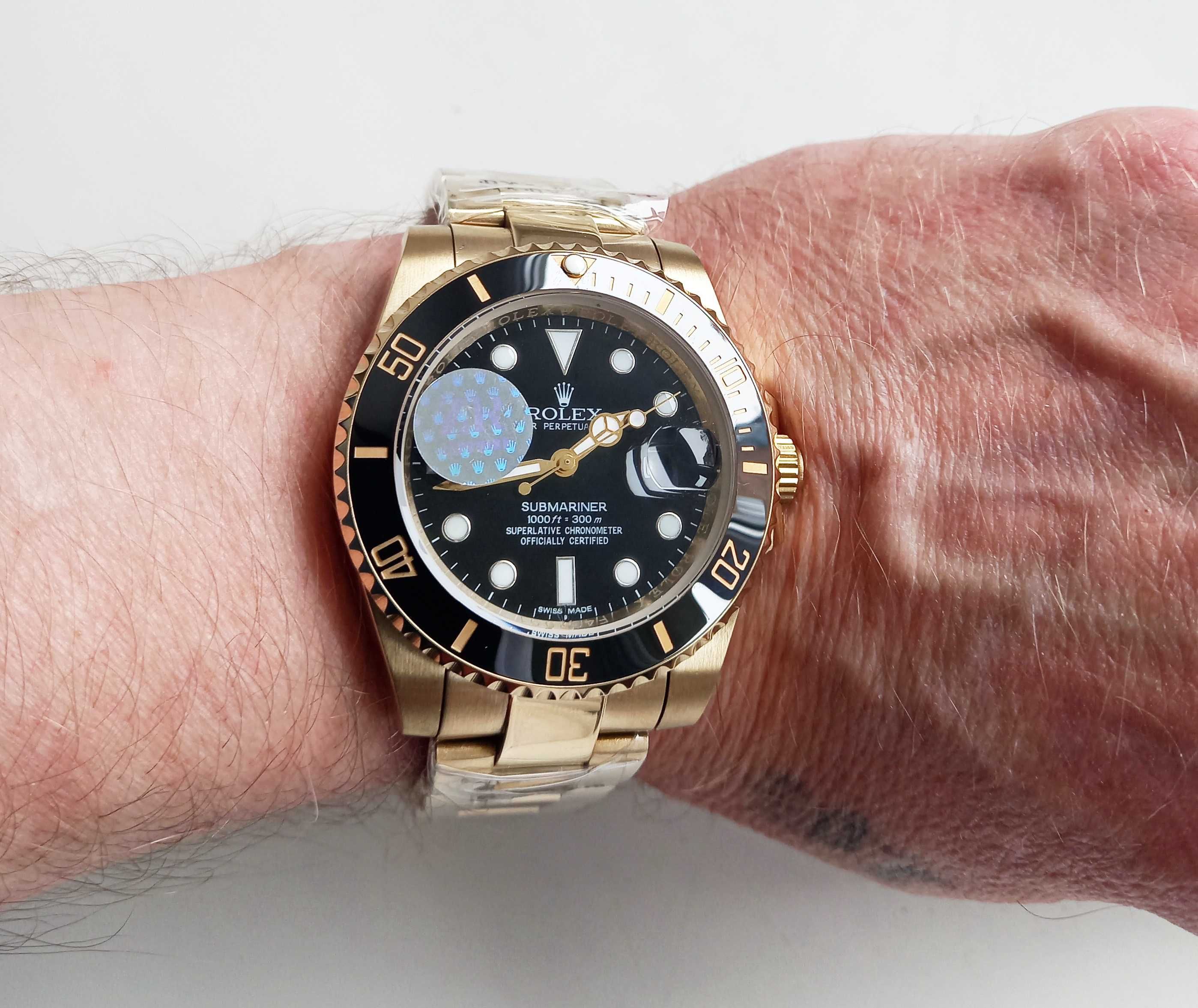 Часы Rolex Submariner gold. класс ААА