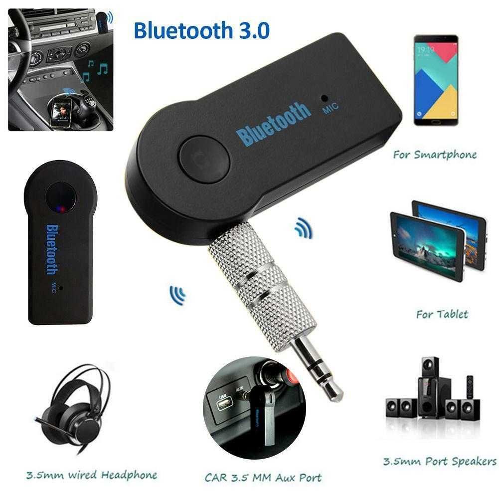 Универсальный  Блютуз ресивер AUX BT350 Bluetooth (Музыка и разговоры)