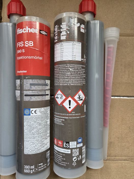 Kotwa chemiczna FISCHER FIS SB 390 S