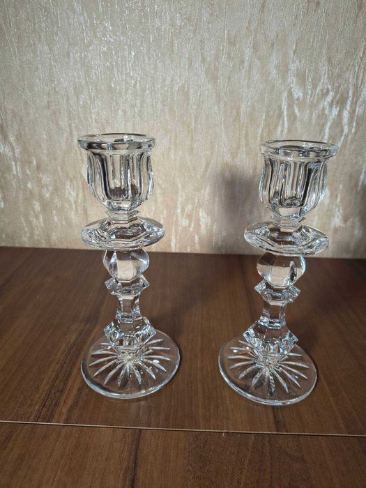 Парные хрустальные подсвечники СССР