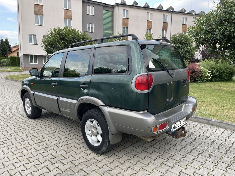 Nissan Terrano 3.0 TDi 2002r 4x4 reduktor 7 osób Klima Salon PL