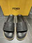FENDI Black Vocabulary Slides