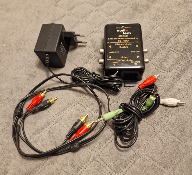 Przedwzmacniacz gramofonowy Audi Tech