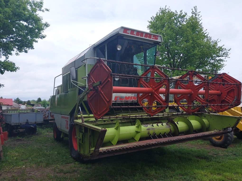 Claas dominator 78 s klimatyzacja ścinacz świeżo sprowadzony