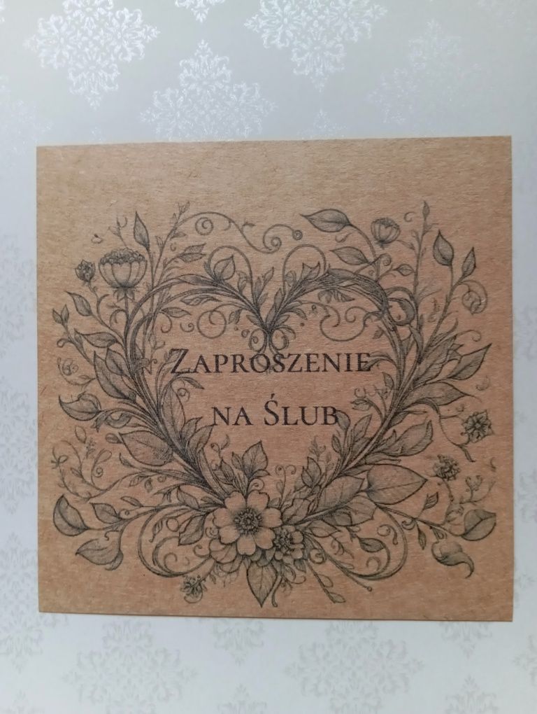 zaproszenia na wesele i nie tylko