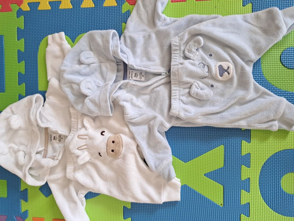 Paka ubrań na jesień dla niemowlaka Carters itp
