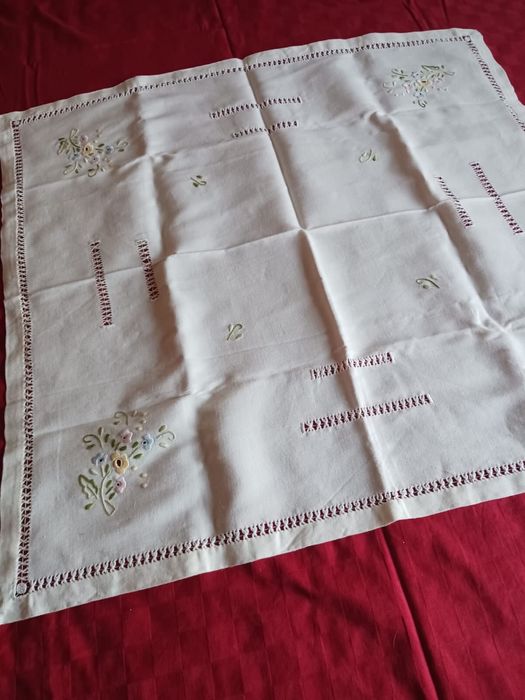 Toalha de mesa em linho