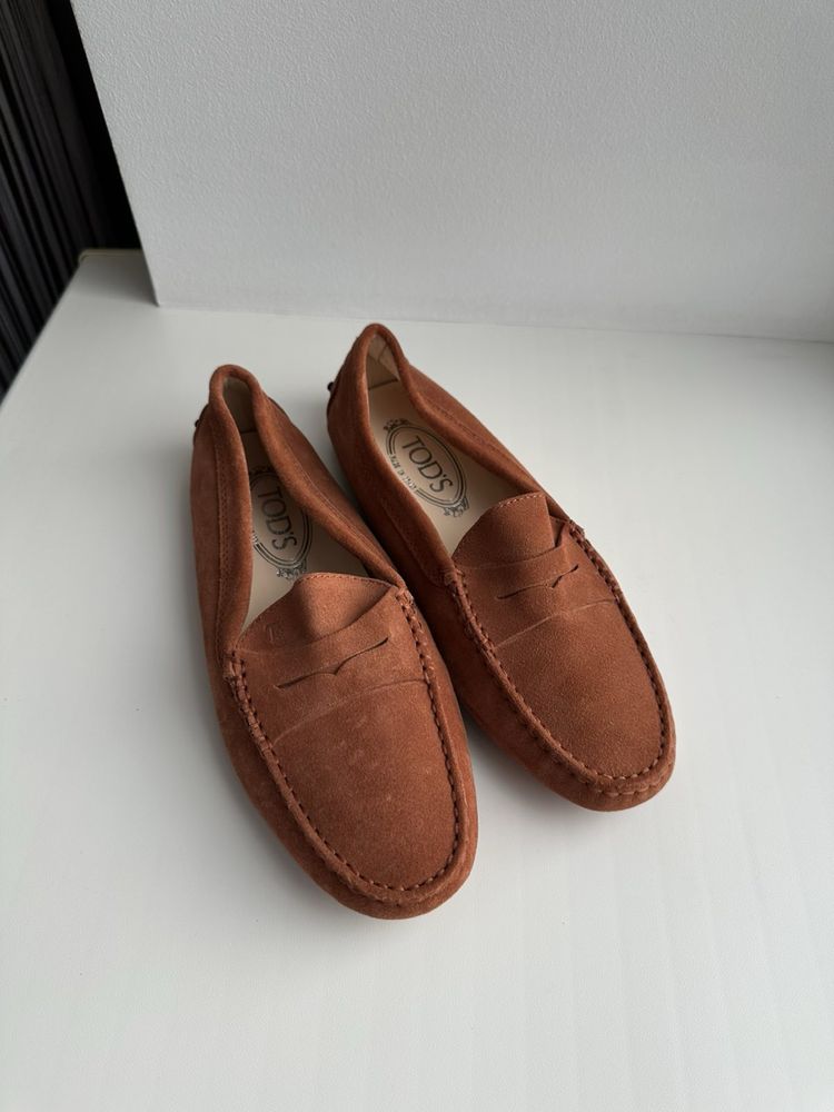 Фірмові замшеві італійські мокасини Tod’s!  Оригінал