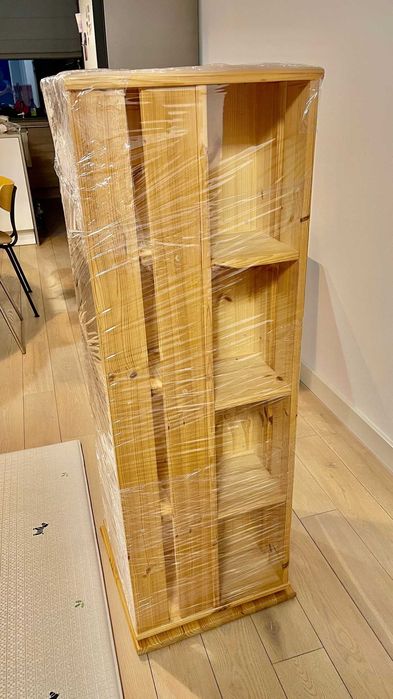 Rotating Bookshelf (Solid Wooden bookshelf)