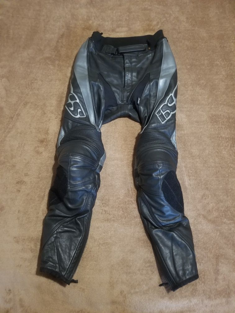 Кожаные мотоштаны IXS р.46 М. Состояние новых