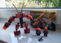Lego Ninjago 70500 Ognisty robot Kaja używany kompletny