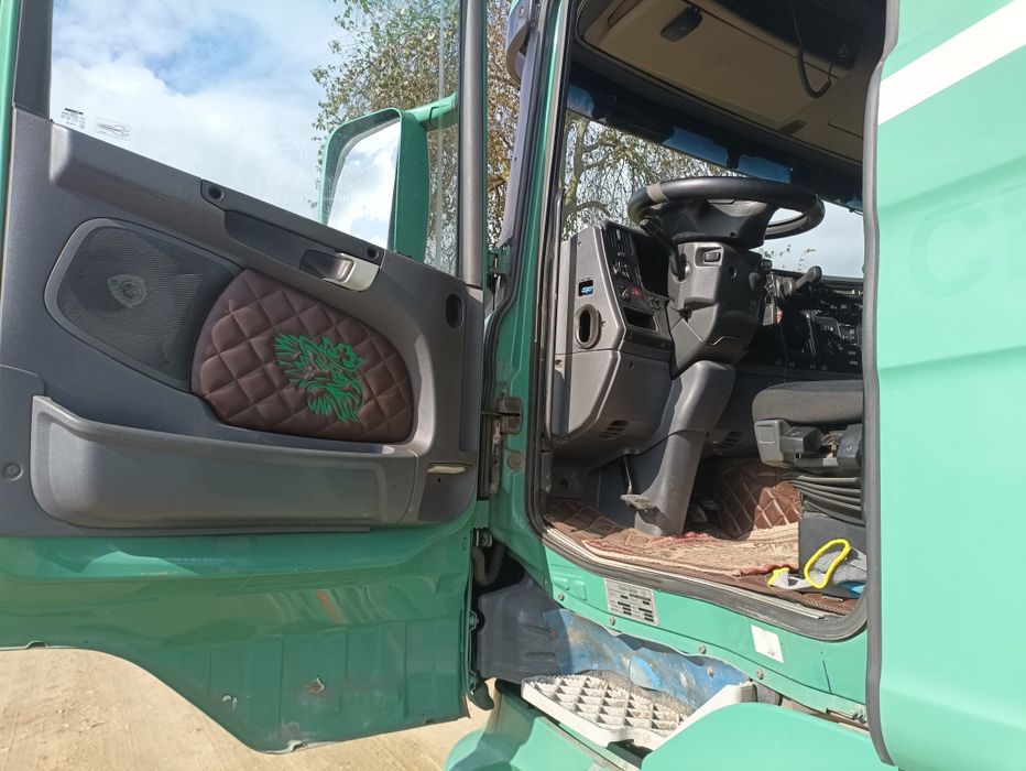 Scania r 420 ruchoma podłoga tarczka hydraulika