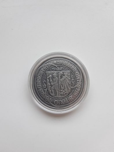 4 kwartniki bytomskie - seria II / Ag oksydowane (herb)