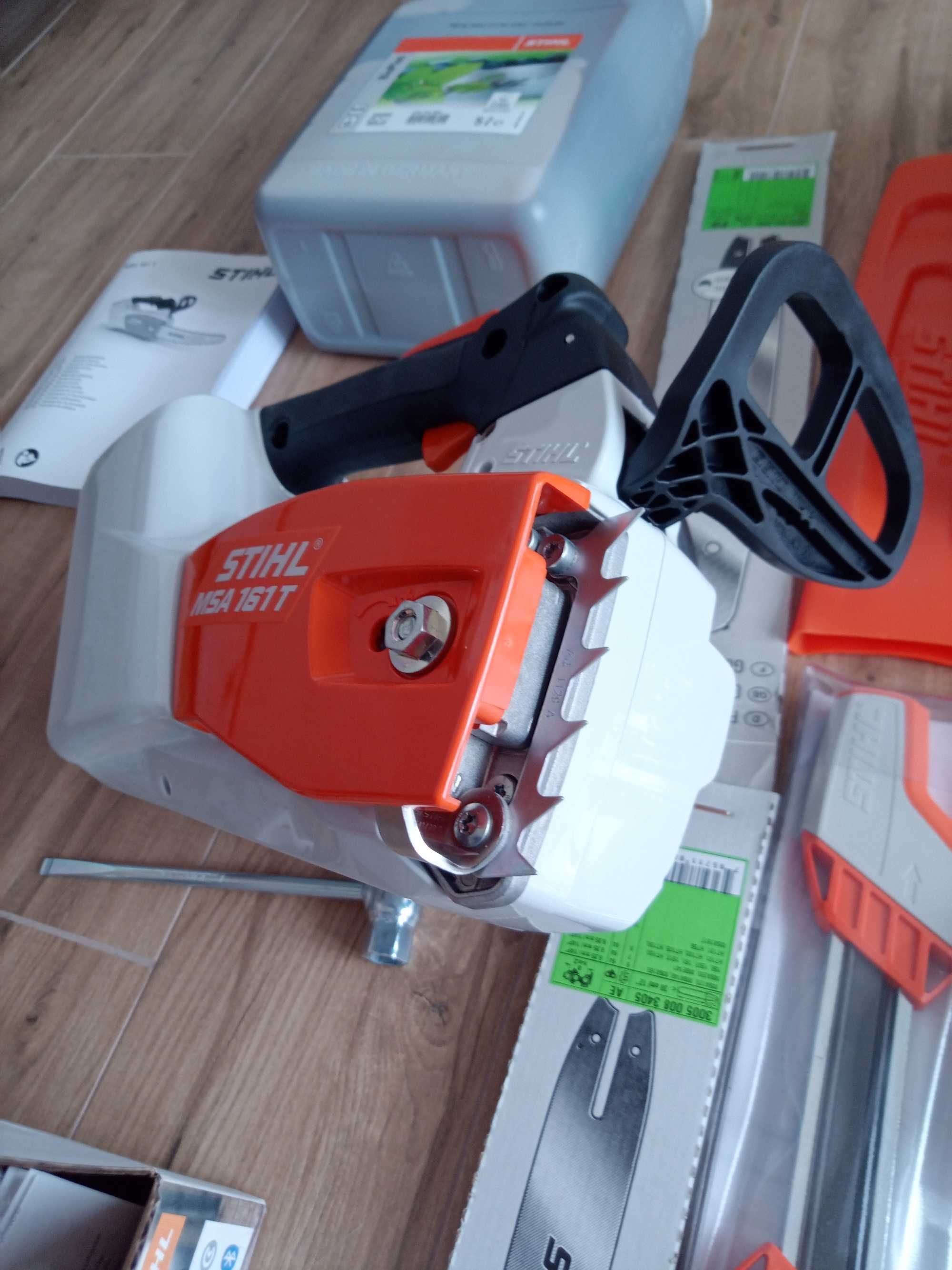 Pilarka Stihl MSA 161T z osprzętem, całość fabrycznie nowa - gwarancja