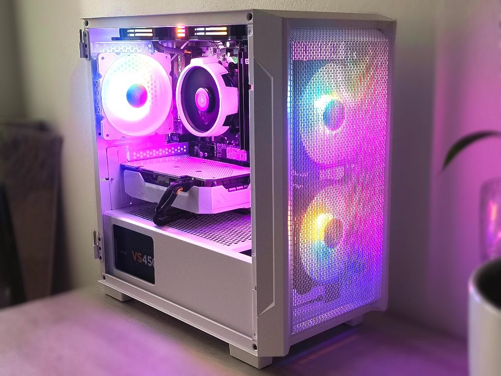 Biały Komputer Gamingowy |Ryzen 7|GTX 1660Ti|16 GB RAM|