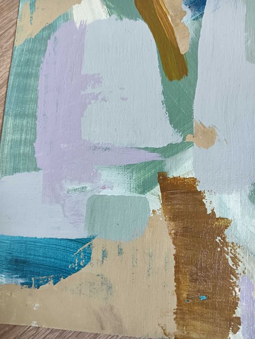 Obraz Akryl na płótnie Oryginał "Abstrakcja Kolory jesieni" nr.2