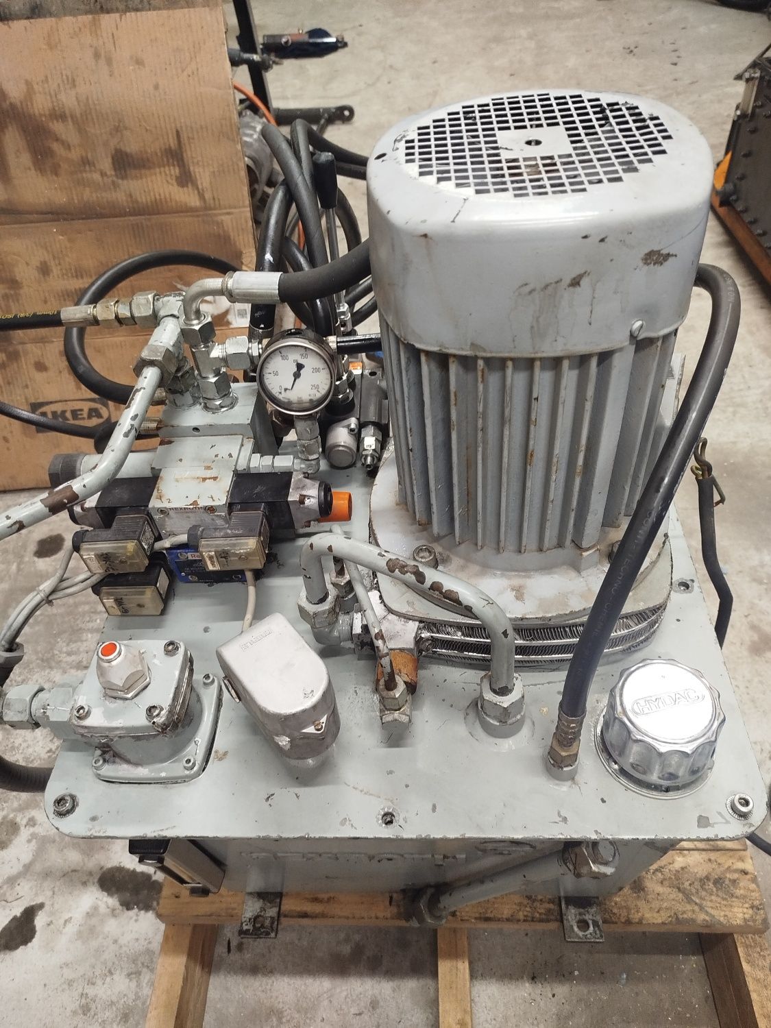 Stacja hydrauliczna 3 kW 300 bar