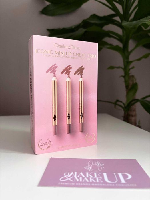 Charlotte Tilbury Mini Iconic Lip Cheat Lip Liner Trio