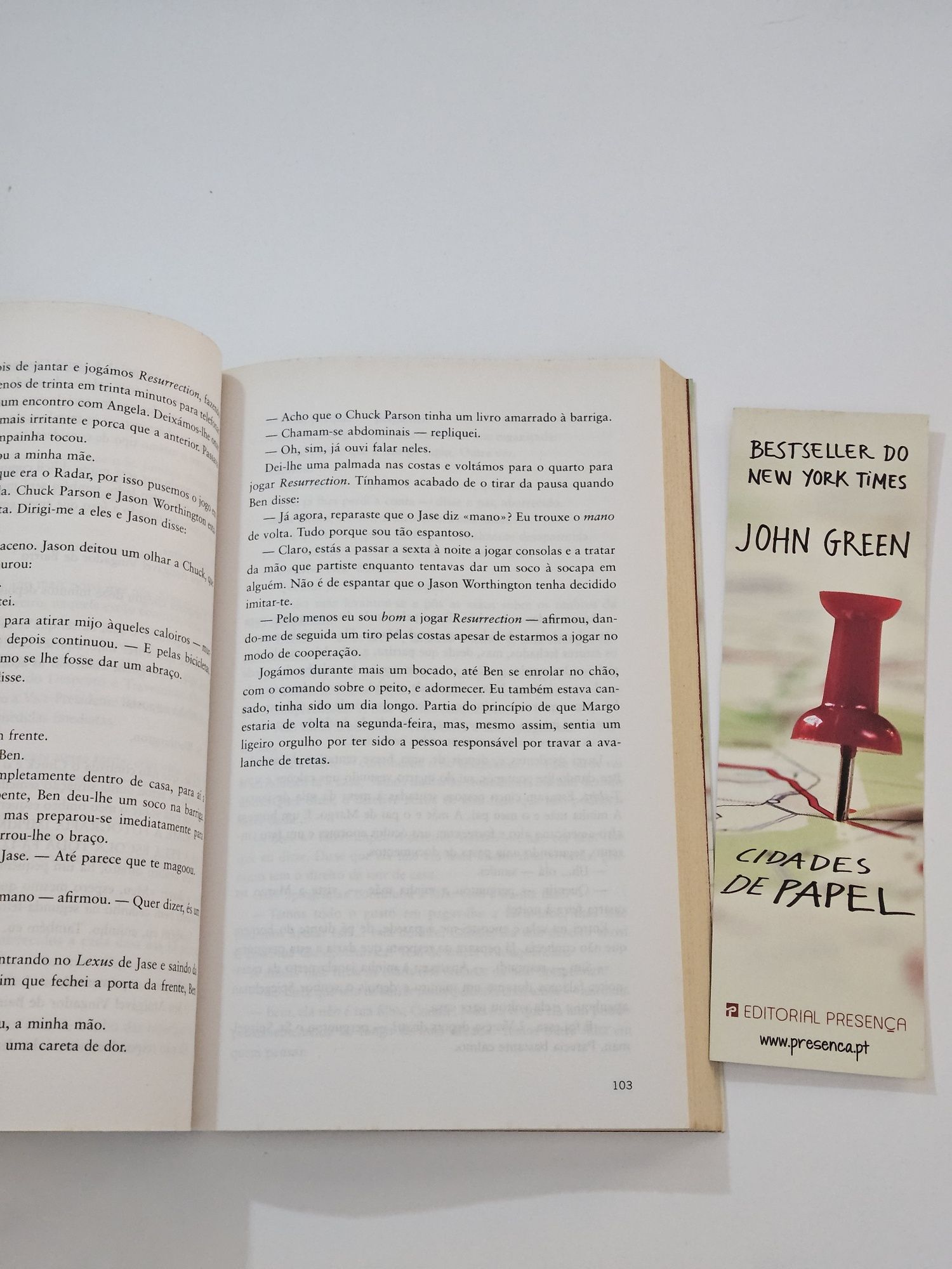 Livro Cidades de Papel