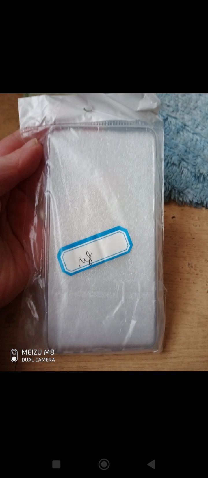 Etui tył meizu m8