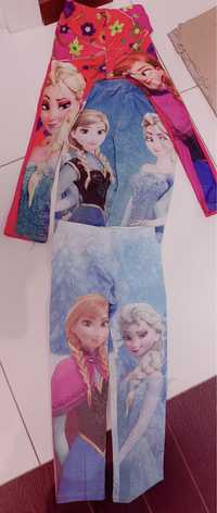 Legginsy frozen kraina lodu 3pary