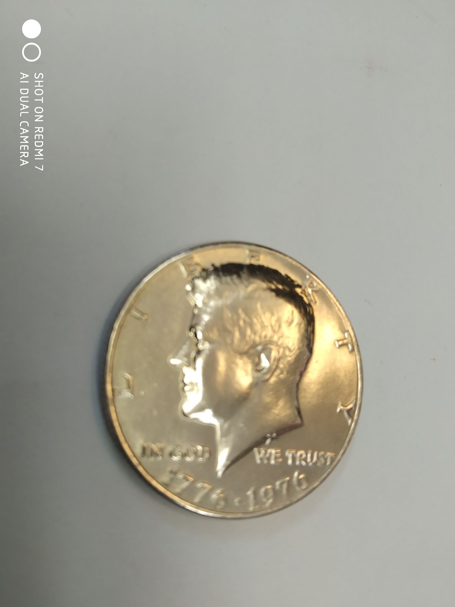 Moneta 200 lat USA moneta 1/2 dolara