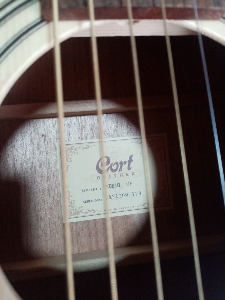 Гитара Cort ad 810 op с чехлом