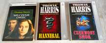 3x Thomas Harris Milczenie owiec + Hannibal + Czerwony smok