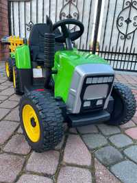 Traktor na akumulator z Przyczepką Pilot 137cm 12V traktorek ciągnik