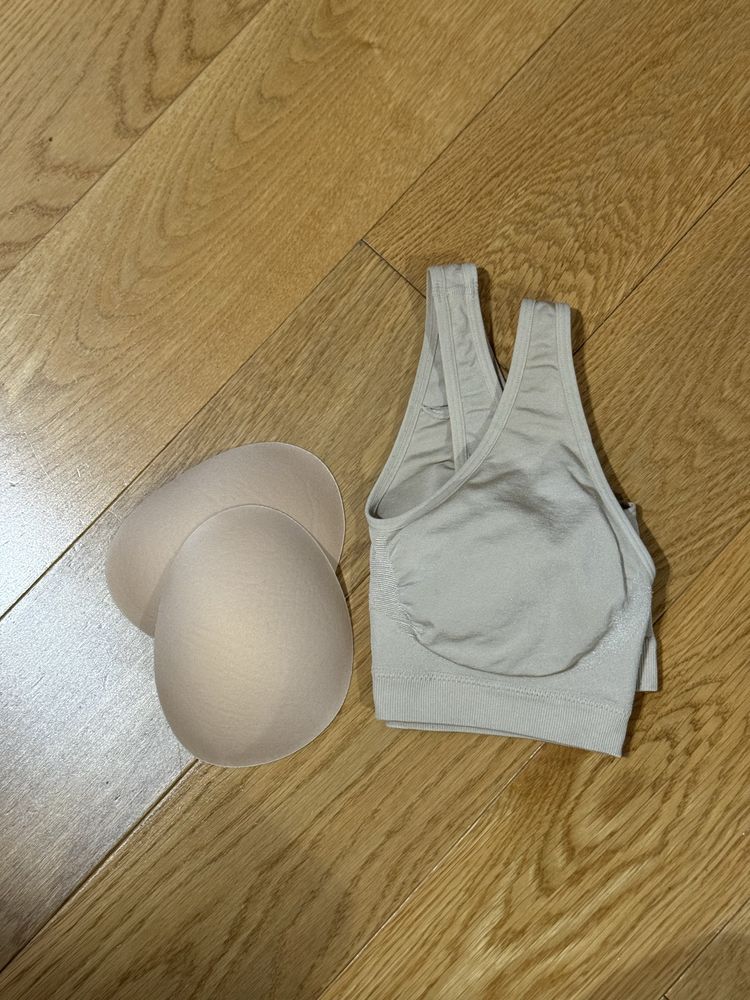 Sportowy biustonosz stanik Schiesser Seamless Light roz. L