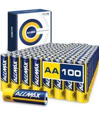 лужні батарейки Allmax AA 100 (95шт в уп)