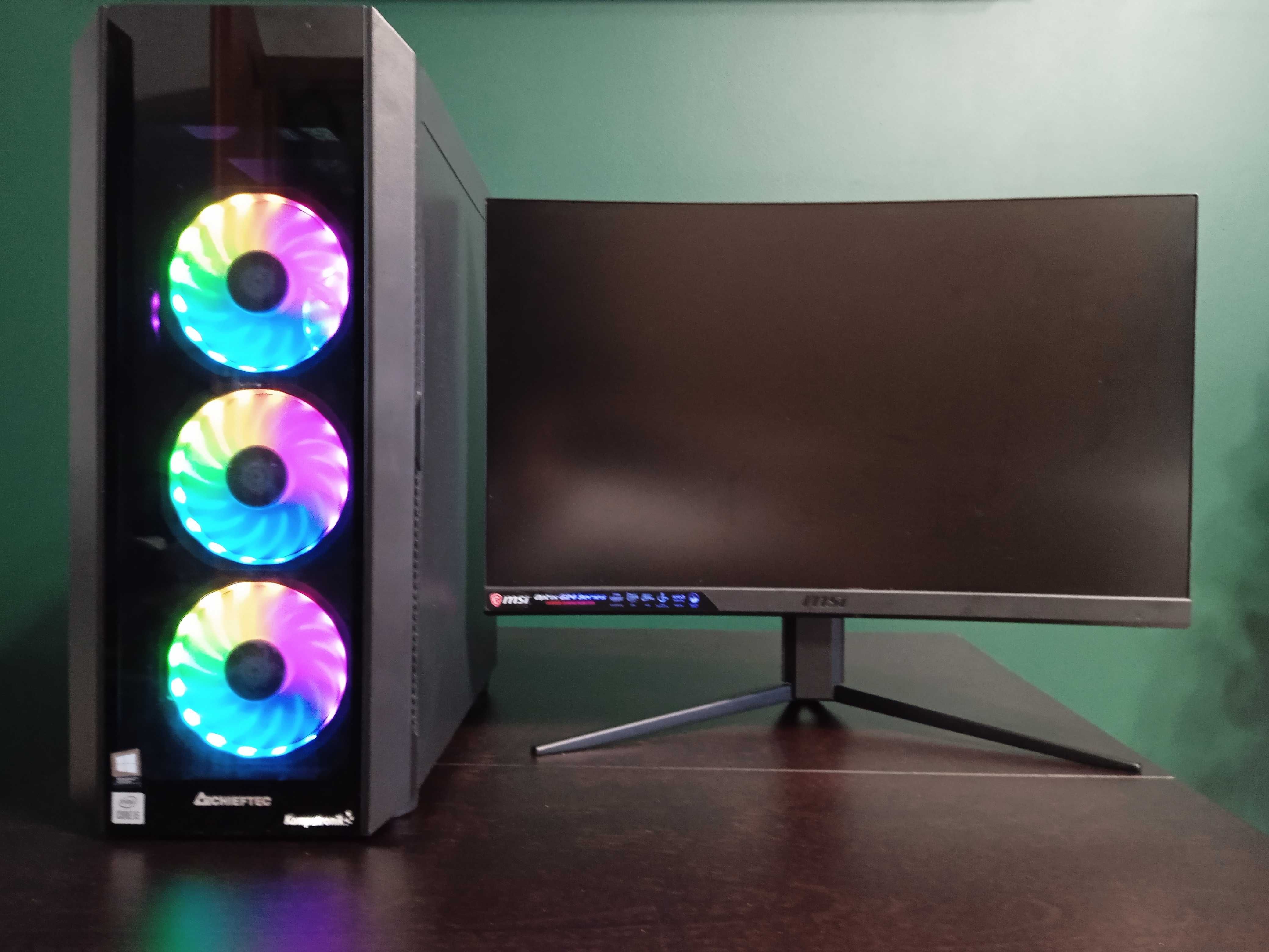 Komputer do grania + monitor