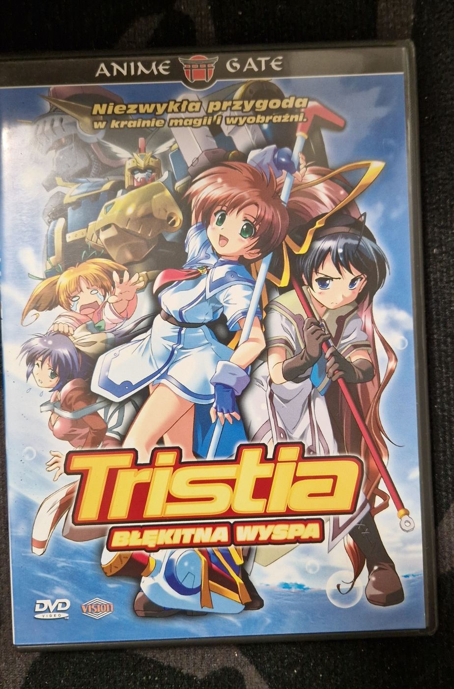 Tristan błękitna wyspa anime dvd