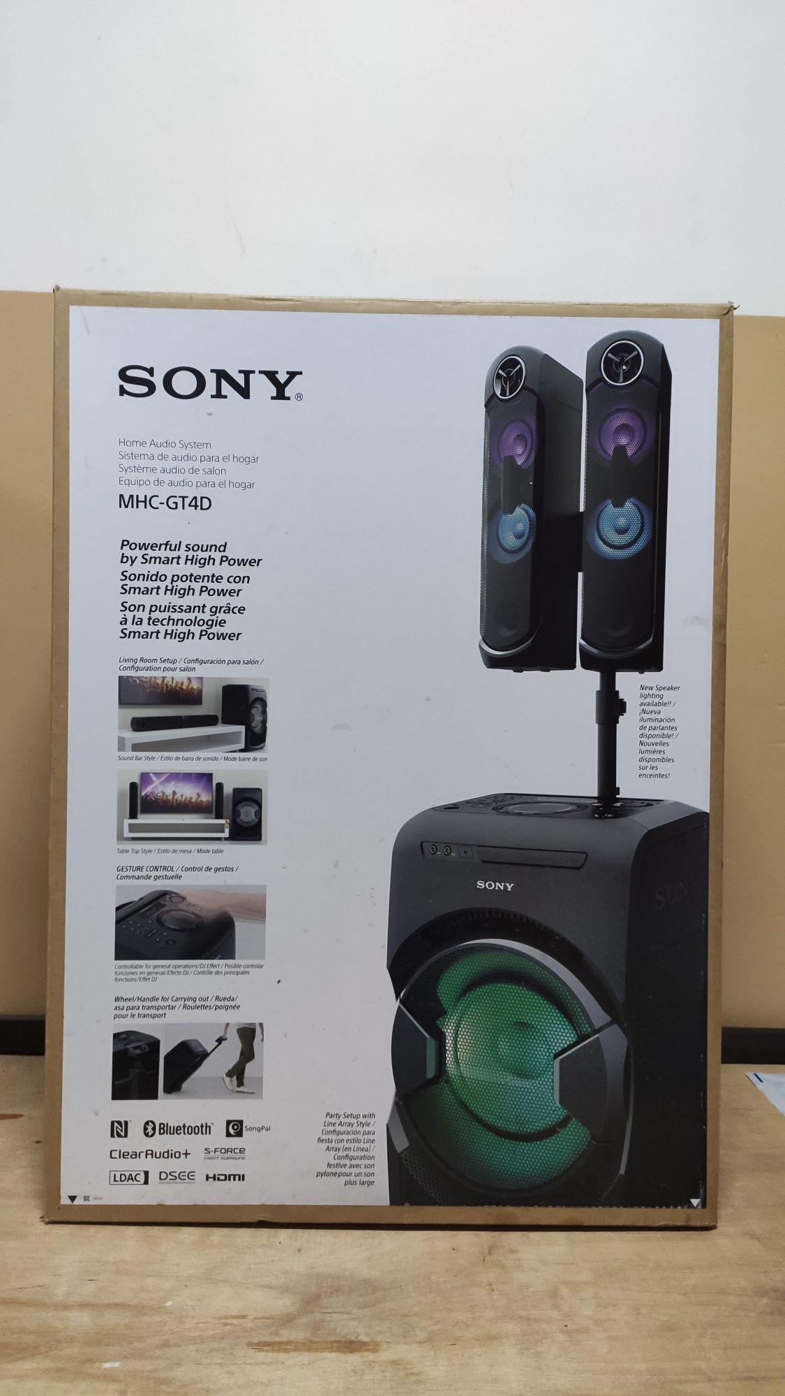 Аудиосистема Sony MHC-GT4D