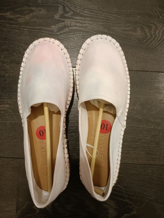 Мокасины женские эспадрильи новые 39 и 40 размеры.