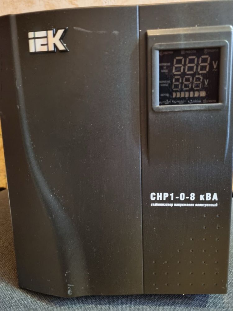 Стабілізатор напруги HOME 8 kBA (CHP1-0-8) релейний