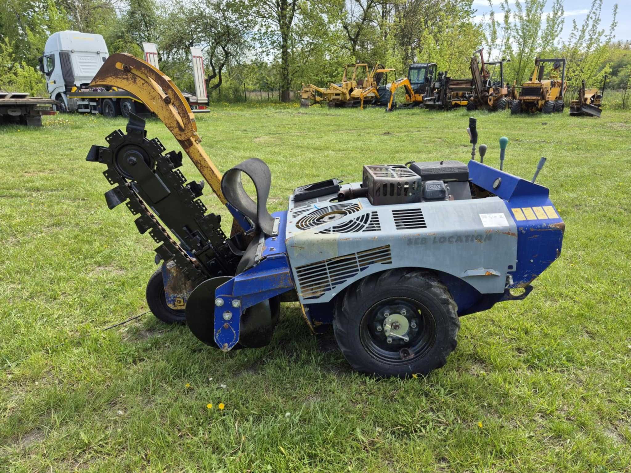 Koparka łańcuchowa Vermeer rt200, 2006r