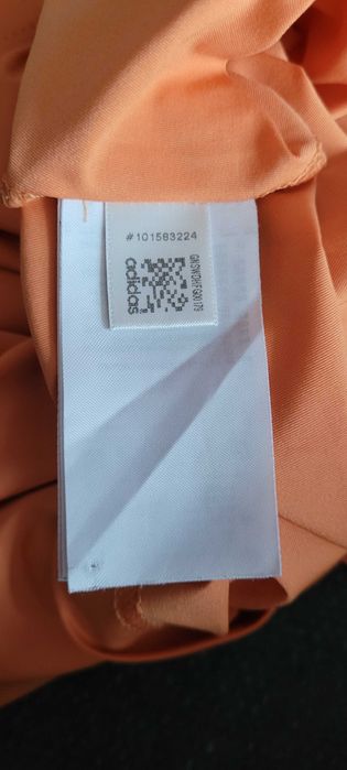 Pomarańczowa damska koszulka sportowa Adidas, rozM