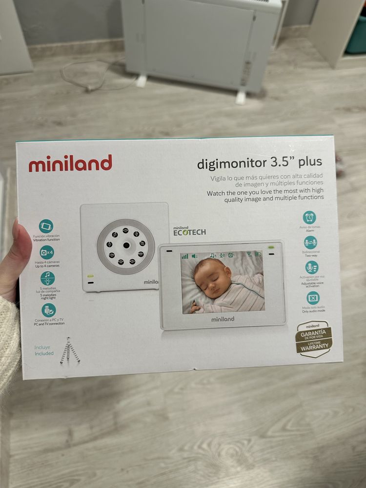 Miniland Intercomunicador Video Digimonitor 3.5