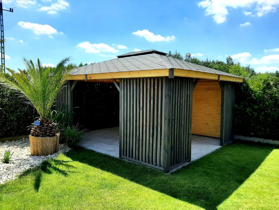 Altana ogrodowa altanka drewniana altanki ogrodowe drewniane 3x3 4x4