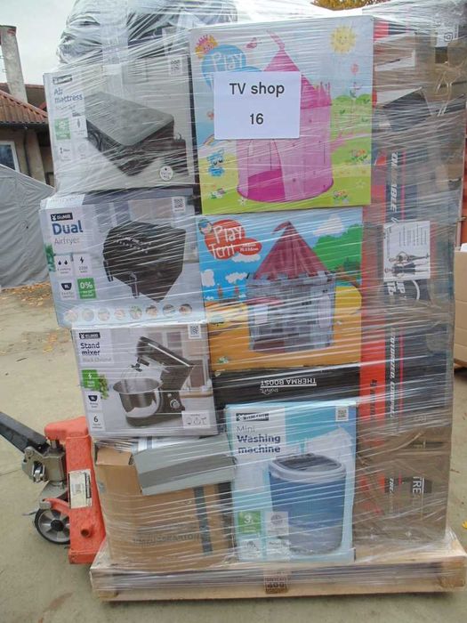 Paleta mix AGD ze sklepu internetowego TV SHOP NL kat AB